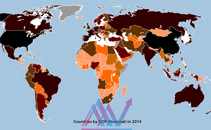 Countries by GDP in 2014